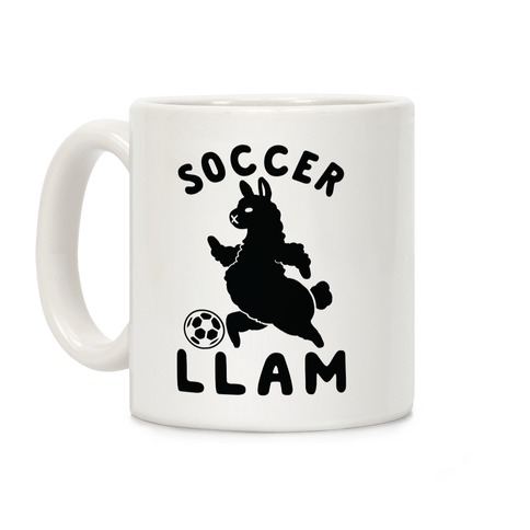 Soccer Llam Coffee Mug