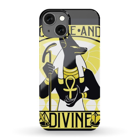 Canine and Divine - Anubis Phone Case
