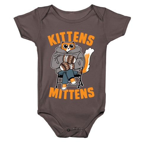 Kittens Mittens Baby One-Piece