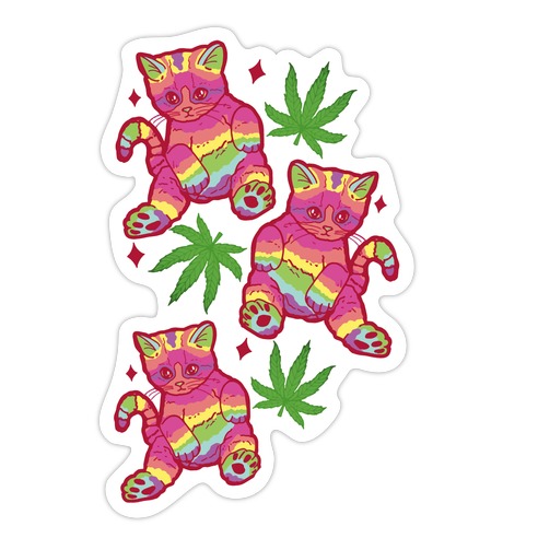 marijuana cat cartoon