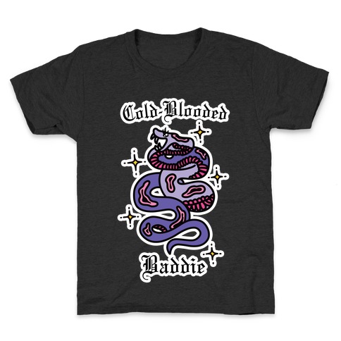 Cold-Blooded Baddie (Snake) Kids T-Shirt