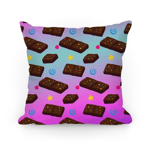 Stellar Brownie Pattern Pillow