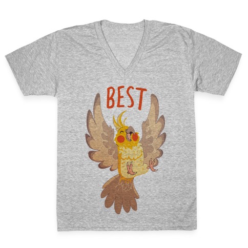 Best Birbs V-Neck Tee Shirt