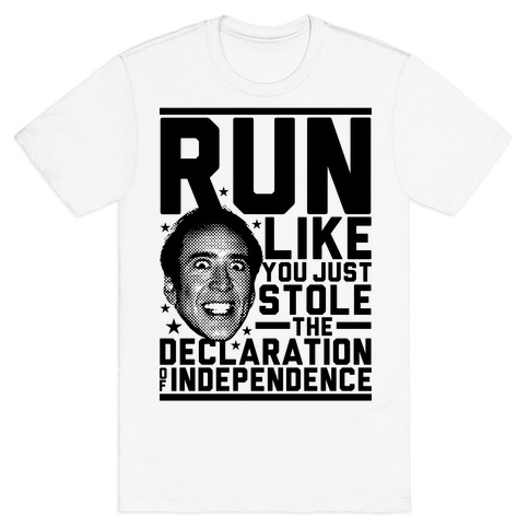 Run Like Nick Cage T-Shirt