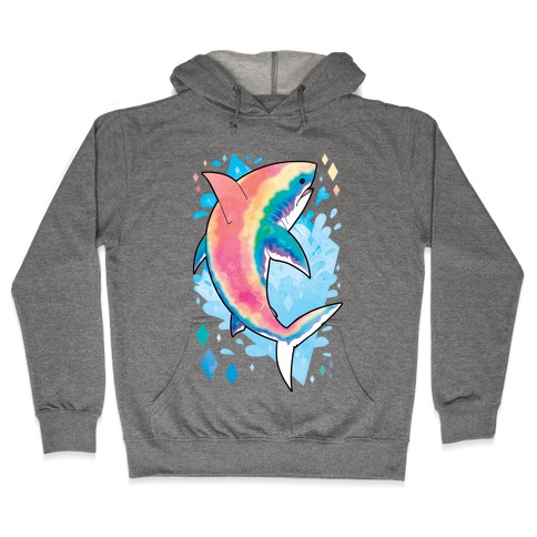 Pride Sharks: Gay Hooded Sweatshirt