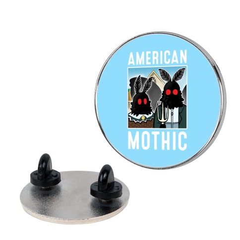 American Mothic Pin