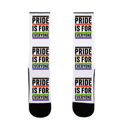 Pride Is For Everyone Sock