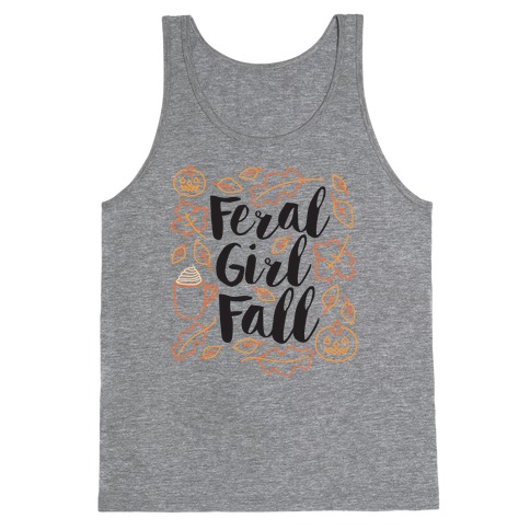 Basic Feral Girl Fall Tank Top