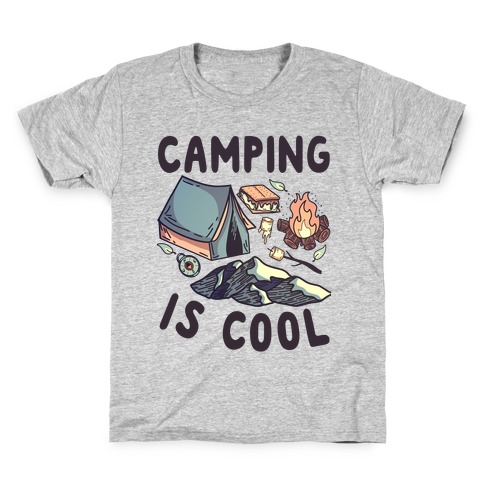 Camping Is Cool Kids T-Shirt