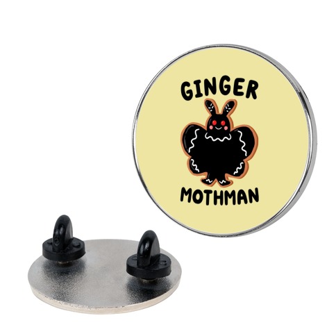 Ginger Mothman Pin