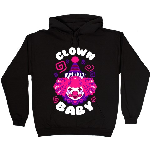 Clown Baby Hooded Sweatshirt