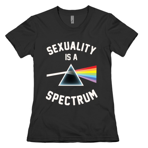 Sexuality is a Spectrum Womens T-Shirt