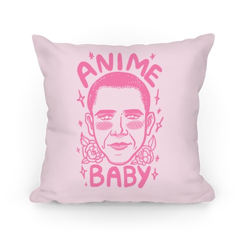 Anime Baby Obama Pillow