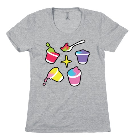 Rainbow Yogurt Womens T-Shirt