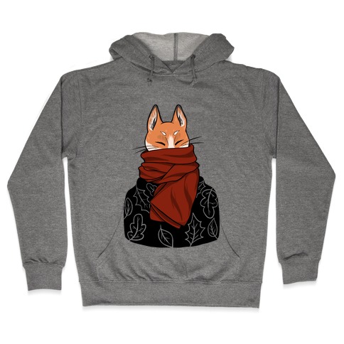 Autumn Fox Hooded Sweatshirt