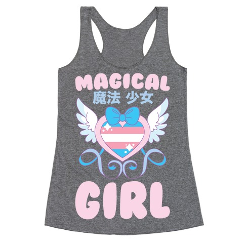 Magical Girl - Trans Pride Racerback Tank Top