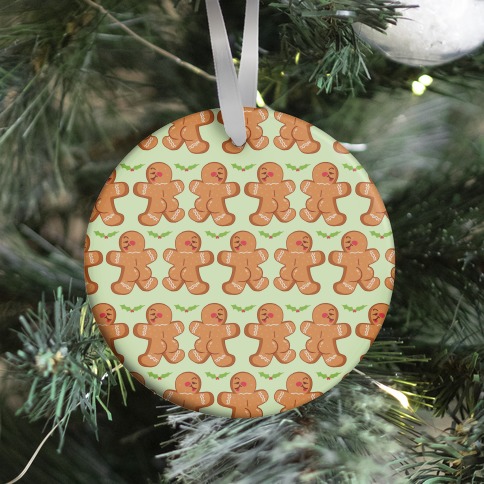 Gingerbread Butts Pattern Ornament