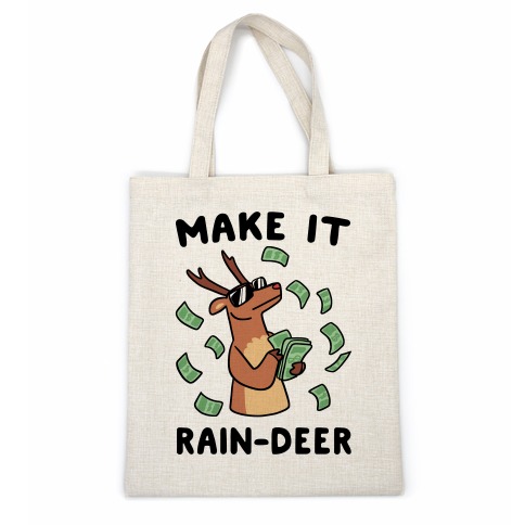 Make It Rain-deer Casual Tote