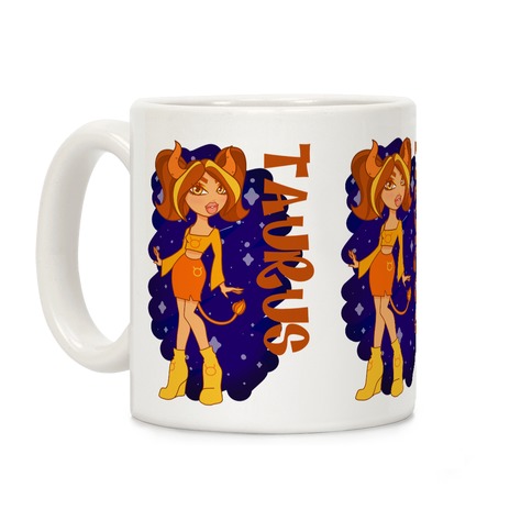 Zodiac Dollz: Taurus Coffee Mug