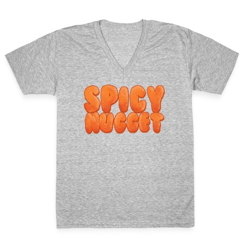 Spicy Nugget V-Neck Tee Shirt