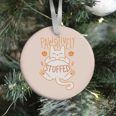 Pawsitively Stuffed Ornament