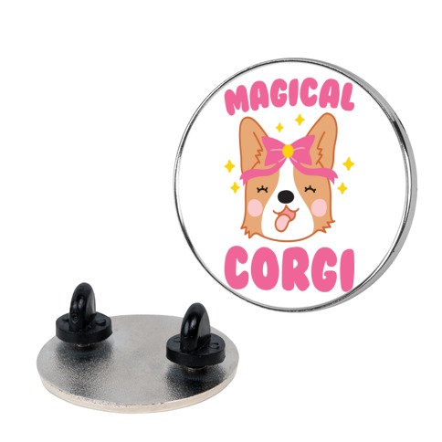 Magical Corgi Pin