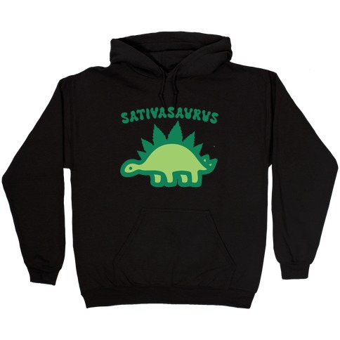 Sativasaurus Dinosaur Hooded Sweatshirt