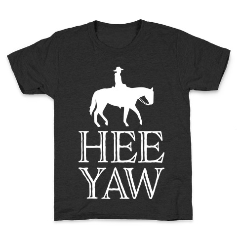 Hee Yaw Cowboy Kids T-Shirt