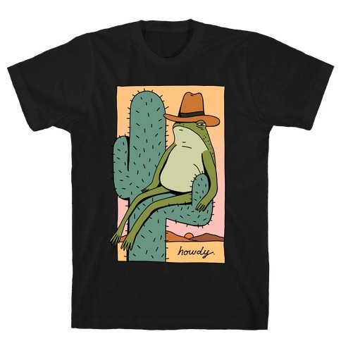 Howdy Frog Cowboy T-Shirt