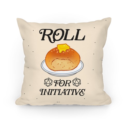 Roll for Initiative Pillow