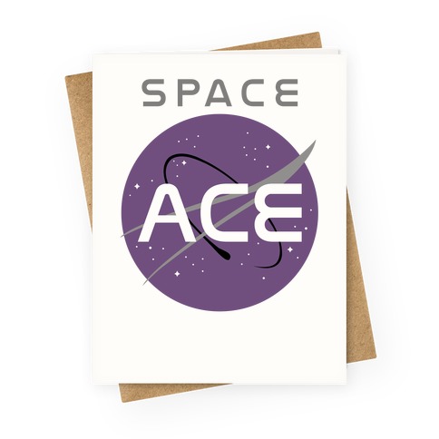 Space Ace Greeting Card