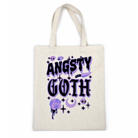 Angsty Goth Casual Tote