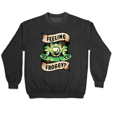 Feeling Froggy? Pullover