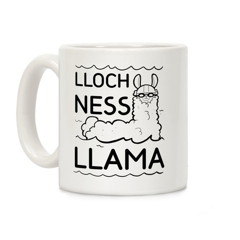 Loch Ness Llama Coffee Mug