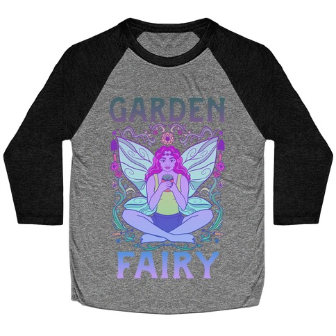 Garden Fairy Baseball Tee