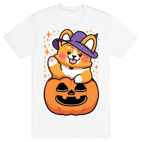 Cute Halloween Corgi T-Shirt