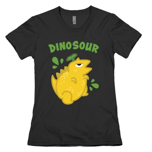 Dinosour (Lemon) Womens T-Shirt