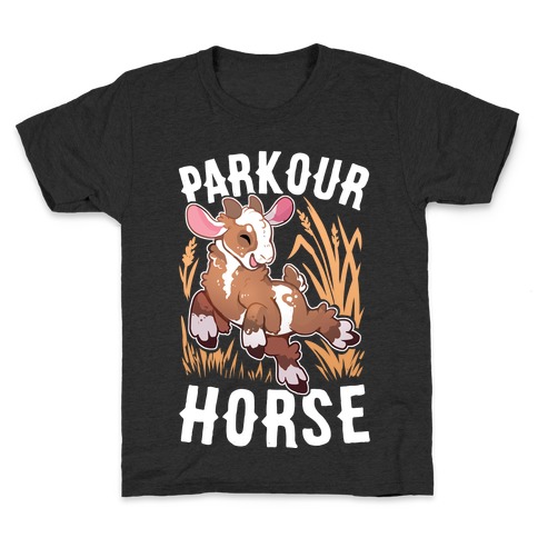 Parkour Horse Kids T-Shirt