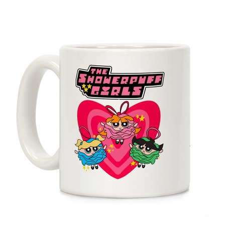 Showerpuff Girls Parody Coffee Mug