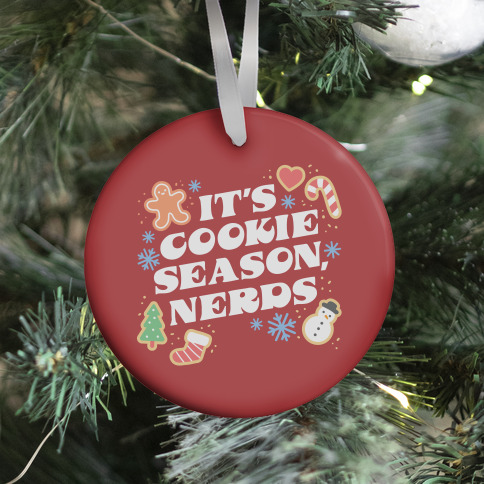 It's Cookie Season, Nerds Christmas Ornament