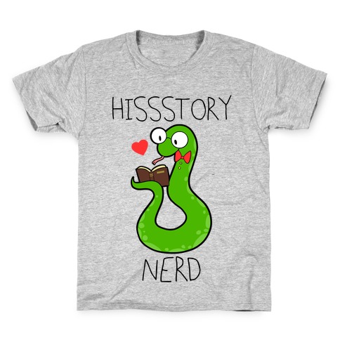 Hissstory Nerd Kids T-Shirt