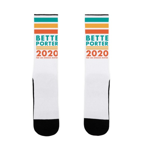 Bette Porter 2020 for Los Angeles Mayor Sock