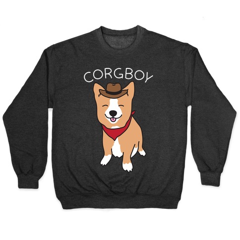 Corgboy Cowboy Corgi Pullover