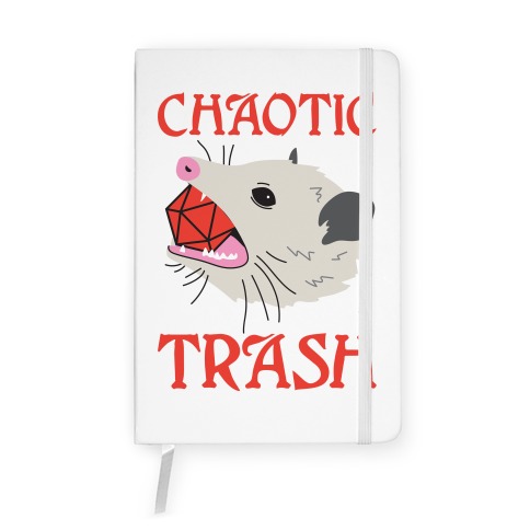 Chaotic Trash (Opossum) Notebook