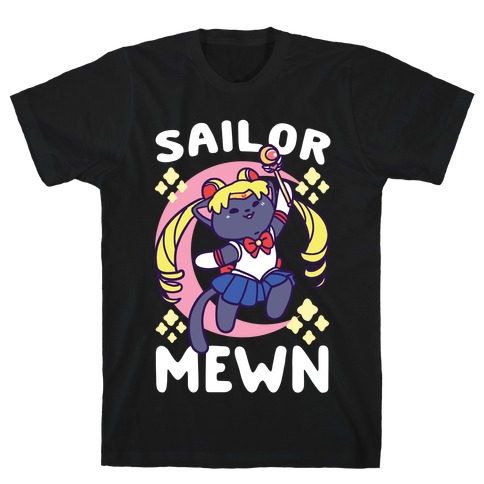 Sailor Mewn T-Shirt