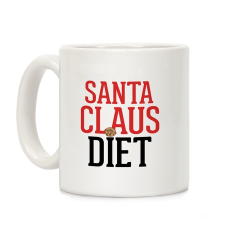 Santa Claus Diet Parody Coffee Mug
