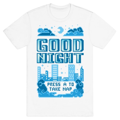 Good Night Game Over Screen T-Shirt