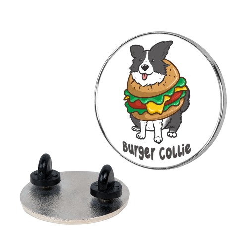 Burger Collie Pin