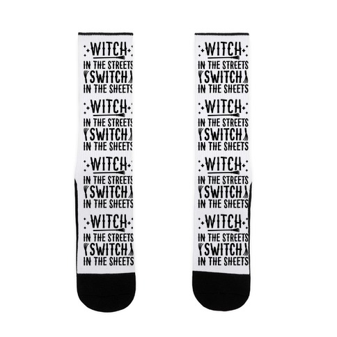 Witch In The Streets Switch In The Sheets Sock