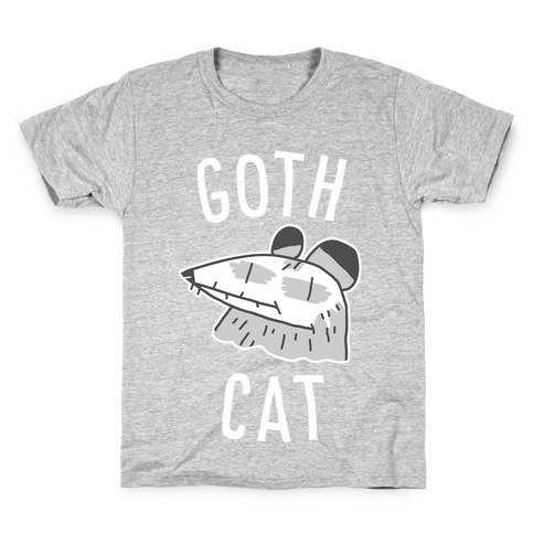 Goth Cat Kids T-Shirt